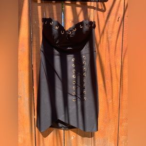 M.N.I Los Angeles Strapless dress
